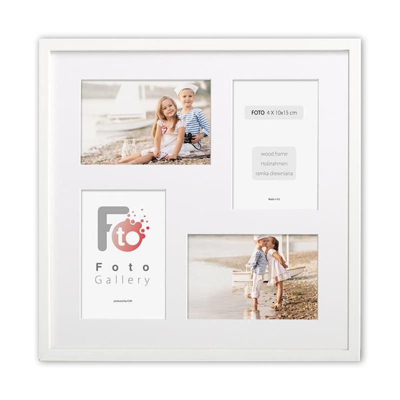 Holzrahmen FOTO GALERIA WHITE weiß